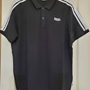 NWT Men's Lonsdale London polo black Size M
